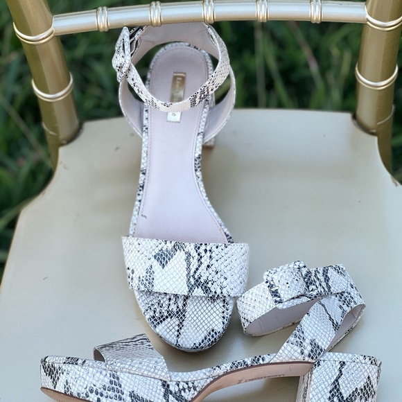 Louise et Cie snake skin chunky heels - Picture 4 of 7